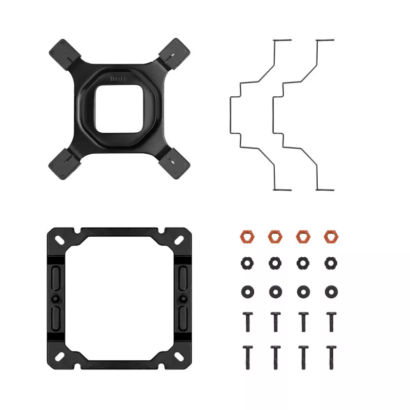 DEEPCOOL Ak400 Zero Dark Chłodzenie procesora 12 cm - czarny