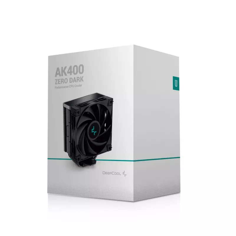 DEEPCOOL Ak400 Zero Dark Chłodzenie procesora 12 cm - czarny
