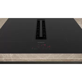 Płyta indukcyjna Siemens iQ300 ED611BS16E Czarna Do zabudowy 60 cm 4 strefy Z wbudowanym okapem