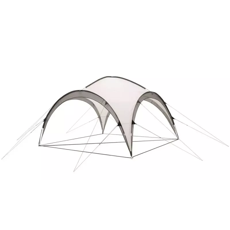 Zadaszenie Easy Camp Camp Shelter szary, stelaż z włókna szklanego, średnica masztu 1,25 cm