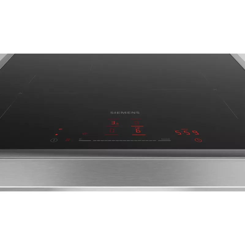 Siemens iQ300 EH645HFB1E hob Czarny Built-in 60 cm Zone induction hob 4 zone(s)