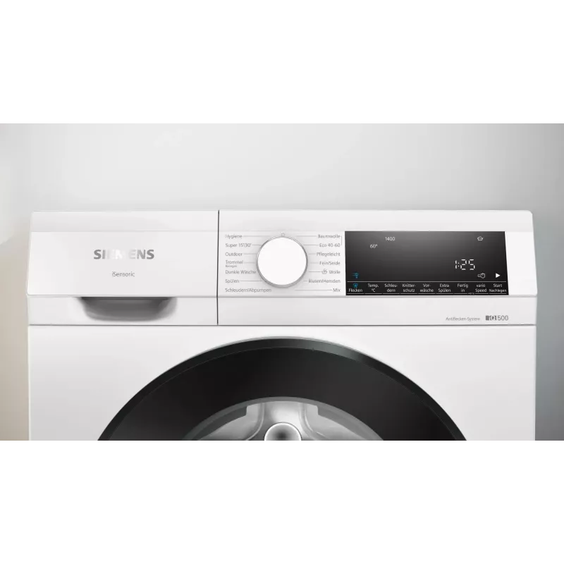 Pralka Siemens iQ500 WG34G2070 ładowana od przodu 8 kg 1400 obr./min biała