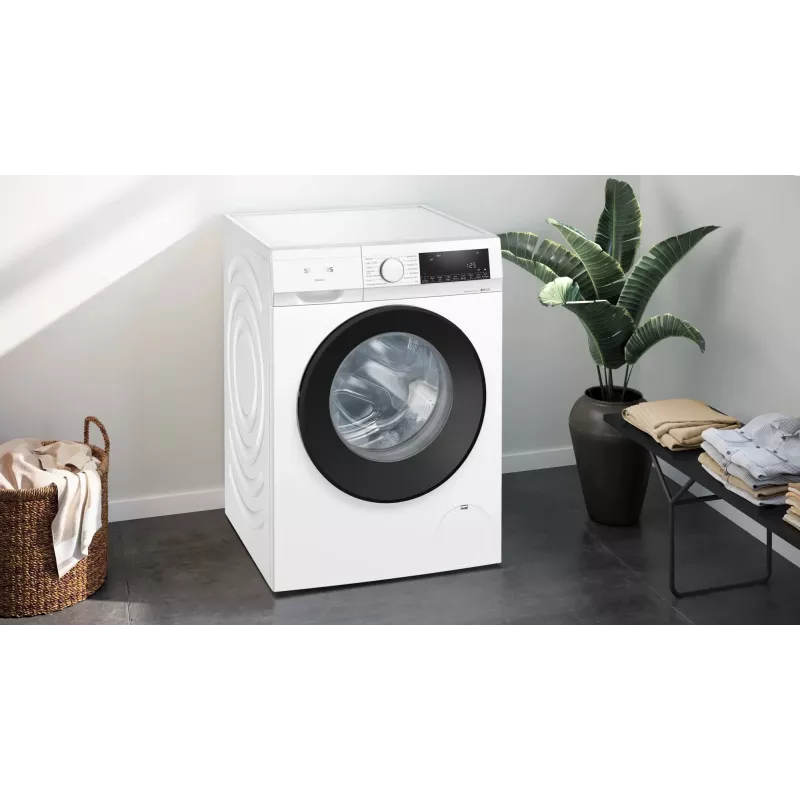 Pralka Siemens iQ500 WG34G2070 ładowana od przodu 8 kg 1400 obr./min biała