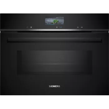Piekarnik Siemens iQ700 CM776GKB1 45 L 900 W Czarny, Stal nierdzewna