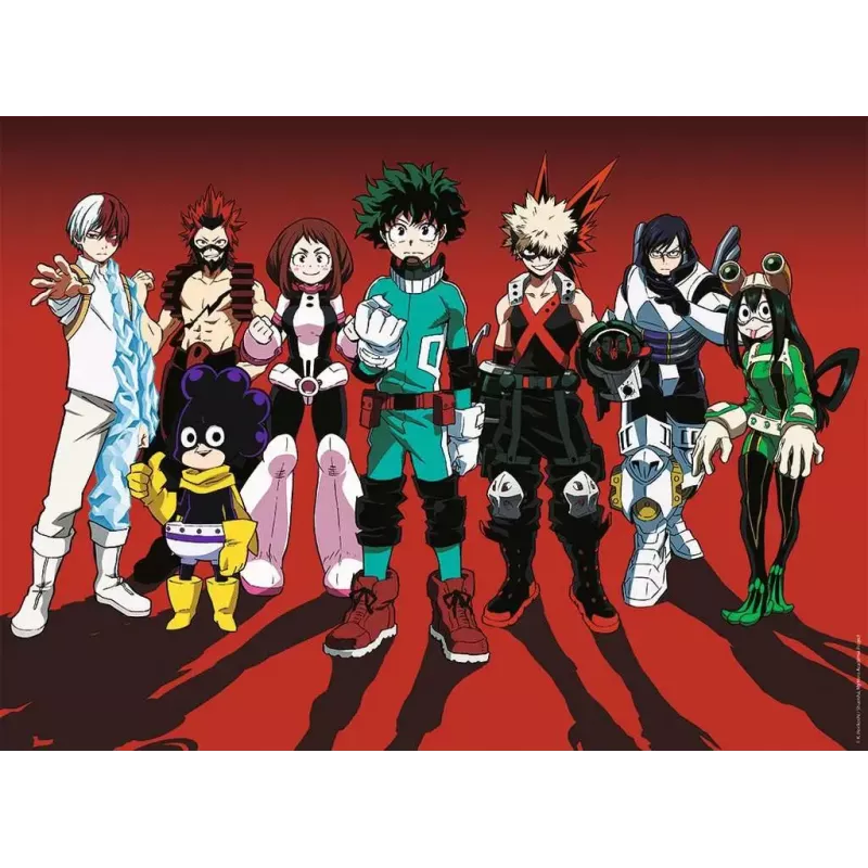 Puzzle Ravensburger My Hero Academia Superheroes, 500 elementów, model 17532
