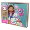Gry Gabby’s Dollhouse, 3 drewniane puzzle 24-elementowe z drewnianym pudełkiem do przechowywania, puzzle dla dzieci, dla przedszkolaków w wieku 3+