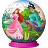 Kula 3D Puzzle Ravensburger Disney Princess – 72 elementy, sferyczny model układanki