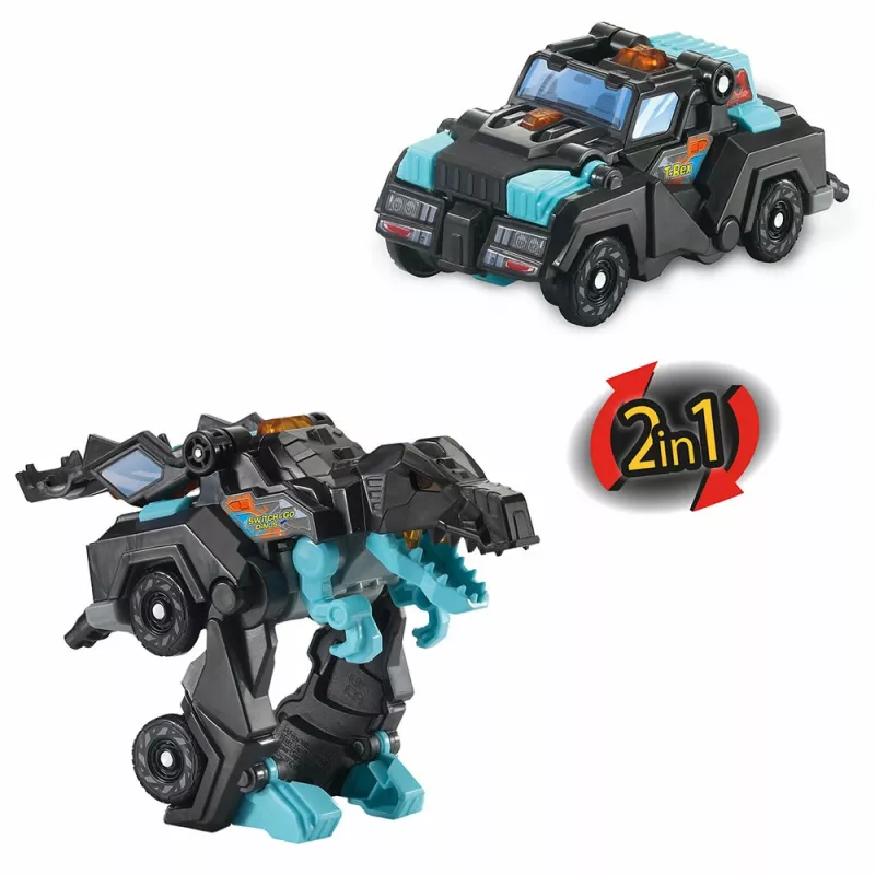 VTech Switch & Go Dinos 569304, 3 lata, czarny, niebieski, 190 g