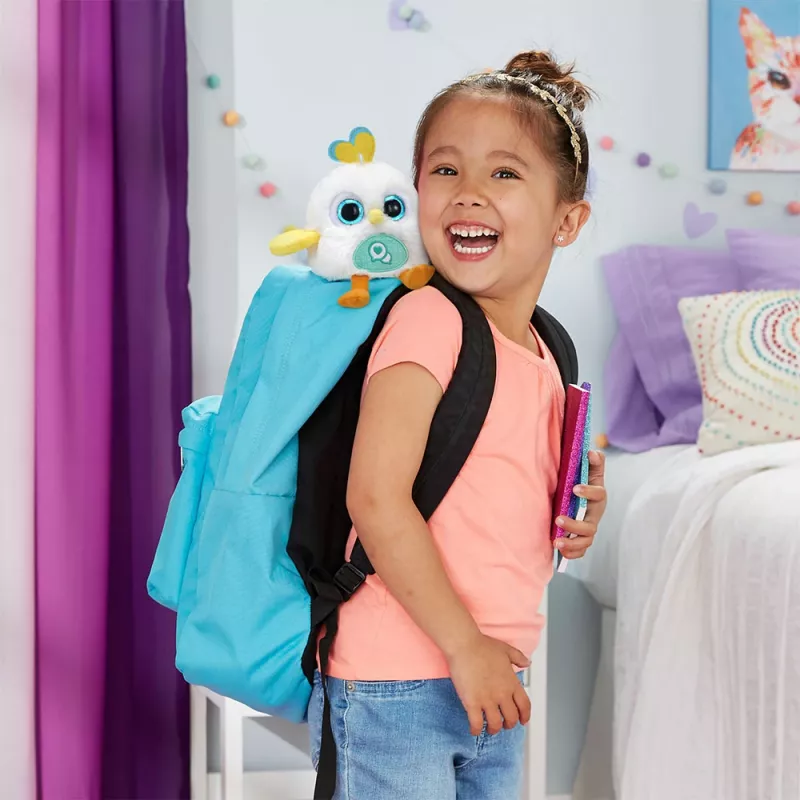 Pluszowa zabawka VTech Lolibirds Oscar — interaktywny ptaszek z dźwiękami i podświetleniem