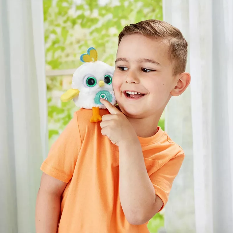 Pluszowa zabawka VTech Lolibirds Oscar — interaktywny ptaszek z dźwiękami i podświetleniem