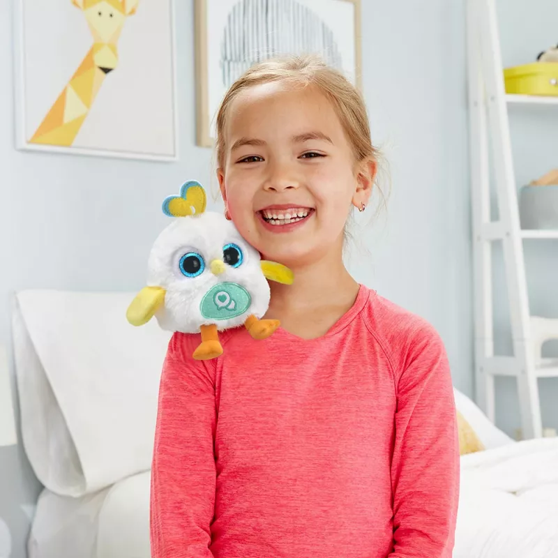 Pluszowa zabawka VTech Lolibirds Oscar — interaktywny ptaszek z dźwiękami i podświetleniem