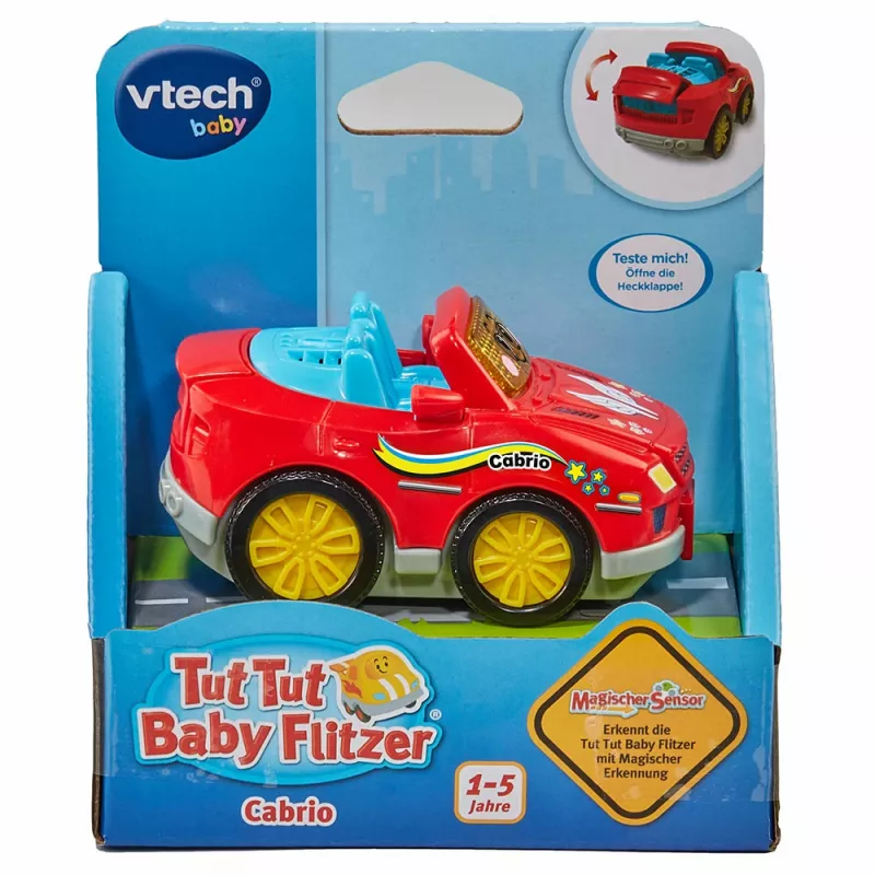 VTech 569604, Pojazd, 1 rok(ów), AAA, Wielokolorowy, Czerwony
