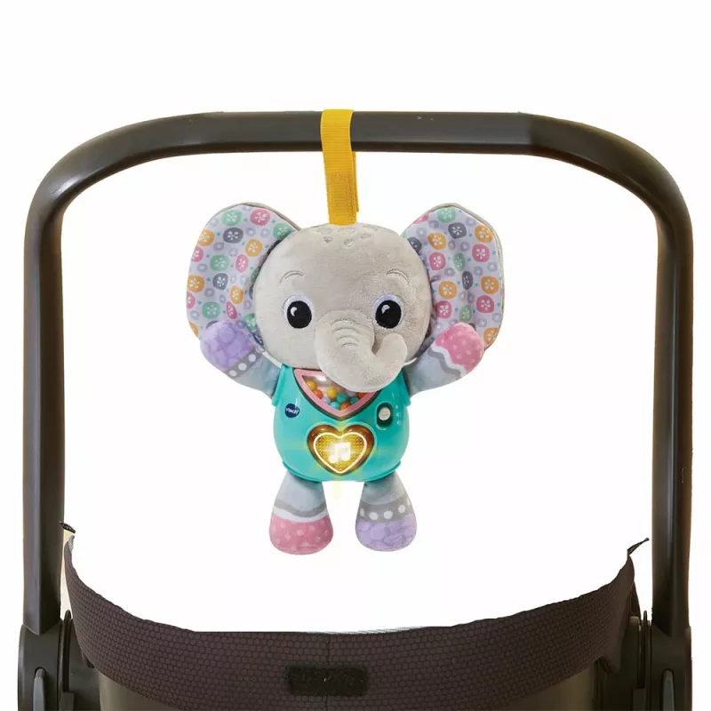 Figurka zabawkowa VTech Melody Elephant 80-566704 — edukacyjna zabawka dźwiękowa z kolorowym wyglądem