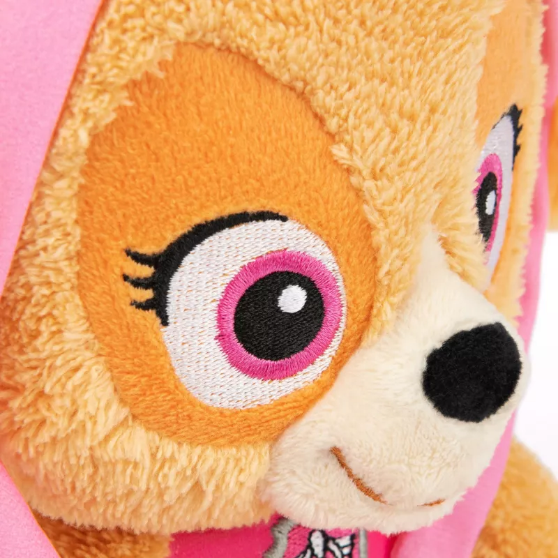 PAW Patrol GUND Oficjalna Maskotka Skye Take Along Buddy, Pluszowa Zabawka Premium dla Dzieci od 1 Roku Życia, Różowa/Brązowa, 33 cm