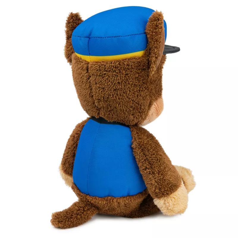PAW Patrol GUND Oficjalny Chase Take Along Pluszowa Zabawka, Pluszak Najwyższej Jakości dla Dzieci od 1 Roku Życia, Niebieski/Brązowy, 13