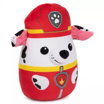 PAW Patrol GUND Marshall Squish Plush, oficjalna zabawka z popularnej kreskówki, pluszowa maskotka do ściskania dla dzieci od 1. roku życia, 8”