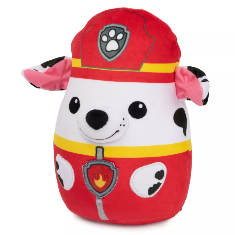 PAW Patrol GUND Marshall Squish Plush, oficjalna zabawka z popularnej kreskówki, pluszowa maskotka do ściskania dla dzieci od 1. roku życia, 8”