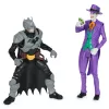 DC Comics, Batman Adventures, zestaw figurek Batman vs The Joker, 2 figurki, 12 akcesoriów zbroi, 12-calowa zabawka superbohatera dla chłopców i dziewczynek