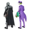 DC Comics, Batman Adventures, zestaw figurek Batman vs The Joker, 2 figurki, 12 akcesoriów zbroi, 12-calowa zabawka superbohatera dla chłopców i dziewczynek