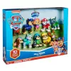 PAW Patrol, 10. rocznica, Zestaw figurek All Paws On Deck z 10 kolekcjonerskimi figurkami akcji, Zabawki dla dzieci od 3 lat