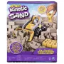Kinetic Sand, Zestaw Dig N' Demolish z 1 funtem piasku i zabawkową ciężarówką, Zabawki sensoryczne dla dzieci w wieku 5+
