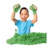 Kinetic Sand, 2 funty zielonego piasku do zabawy, formowalne zabawki sensoryczne dla dzieci, zamykana torebka (opakowanie może się różnić), dla dzieci od 3 lat