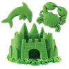 Kinetic Sand, 2 funty zielonego piasku do zabawy, formowalne zabawki sensoryczne dla dzieci, zamykana torebka (opakowanie może się różnić), dla dzieci od 3 lat