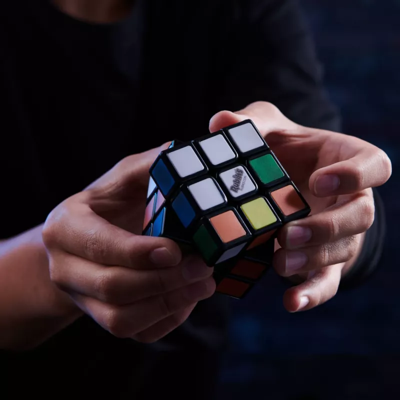 Rubik’s Phantom, kostka 3x3 zaawansowana technologia trudna układanka 3D gra podróżna odstresowująca zabawka fidget kostka aktywności, dla dorosłych i dzieci od 8 lat