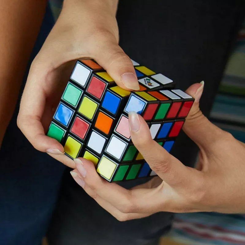 Kostka Rubika, 4x4 Master Cube – łamigłówka z dopasowywaniem kolorów, większa, odważniejsza wersja klasycznej, opakowanie może się różnić