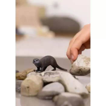 Figurka Schleich Wydra model 14865, brązowa, kolekcjonerska figurka Schleich WILD LIFE