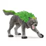 Figurka Schleich ELDRADOR CREATURES Granitowy Wilk model 70153, wiek 7+, zielono-szary