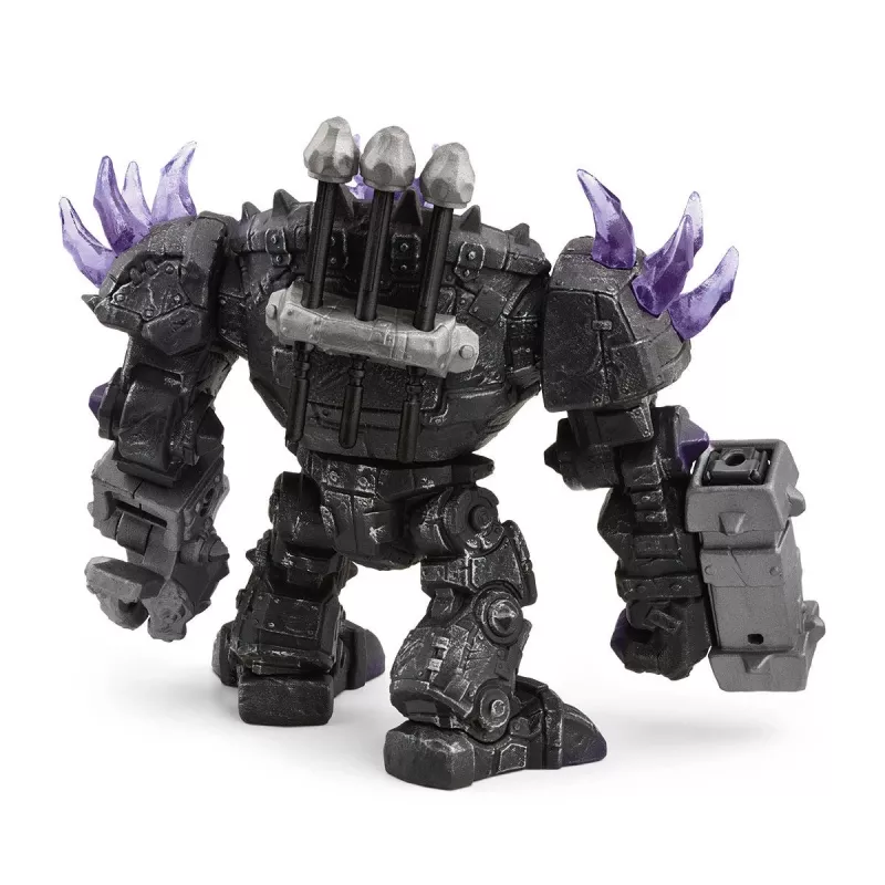 schleich ELDRADOR CREATURES Shadow Master Robot z Miniaturowym Stworzeniem Czarny