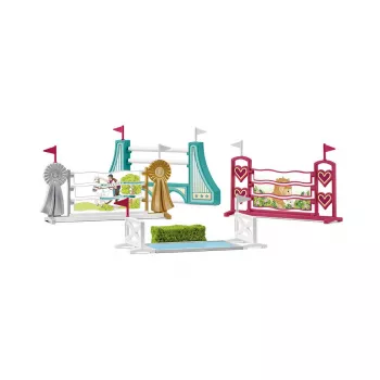 Ogrodzenie do figurek Schleich HORSE CLUB 42612 Wielokolorowe