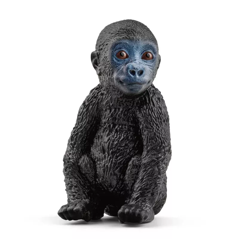 schleich WILD LIFE Rodzina goryli, 3 lat(a), Dżungla, Dzikie zwierzęta / zabawki przygodowe, Czarny, Szary