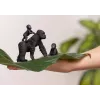 schleich WILD LIFE Rodzina goryli, 3 lat(a), Dżungla, Dzikie zwierzęta / zabawki przygodowe, Czarny, Szary