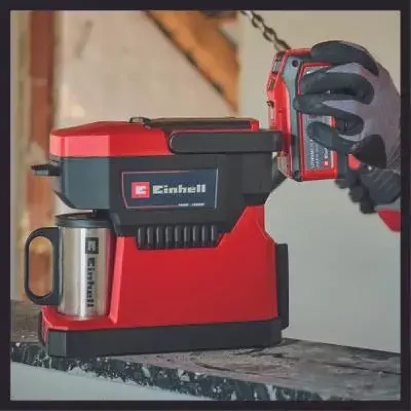 Ekspres do kawy przelewowy Einhell 0.24 L TE-CF 18 Li-Solo