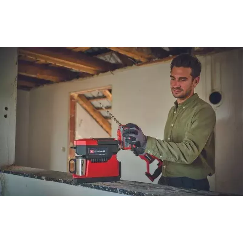 Ekspres do kawy przelewowy Einhell 0.24 L TE-CF 18 Li-Solo