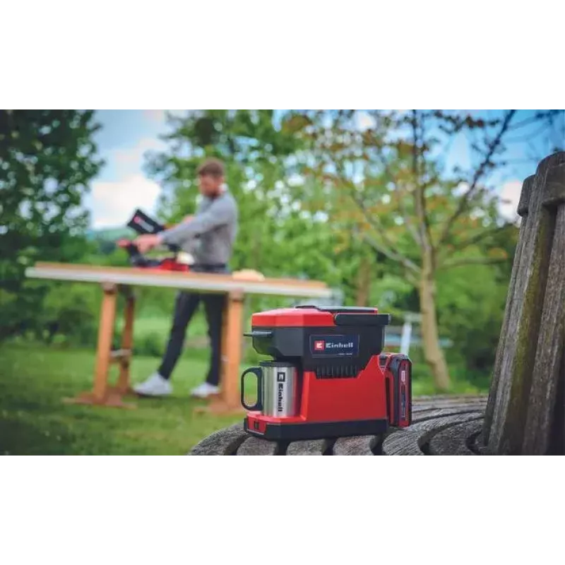 Ekspres do kawy przelewowy Einhell 0.24 L TE-CF 18 Li-Solo