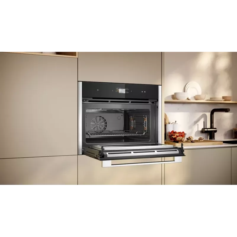 Neff N 90 C24MS31N0 piekarnik 45 L 3600 W Czarny, Stal nierdzewna