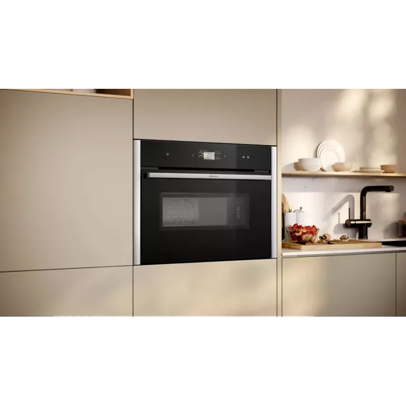 Neff N 90 C24MS31N0 piekarnik 45 L 3600 W Czarny, Stal nierdzewna