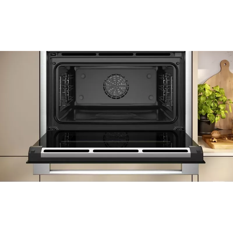 Neff C24FS31N0 piec parowy Medium Czarny, Stal nierdzewna Dotyk