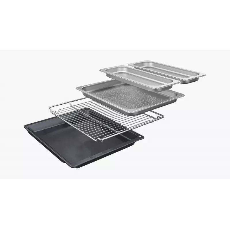 Neff C24FS31N0 piec parowy Medium Czarny, Stal nierdzewna Dotyk