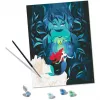 Zestaw do malowania Ravensburger CreArt Disney Ariel i Urszula 23732 — zestaw farb dla dzieci z nadrukowanym motywem