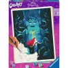 Zestaw do malowania Ravensburger CreArt Disney Ariel i Urszula 23732 — zestaw farb dla dzieci z nadrukowanym motywem