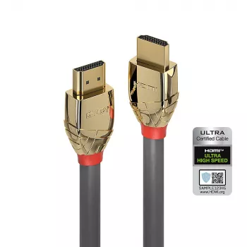 Lindy 3m Ultra High Speed HDMI kabel, Gold Line
