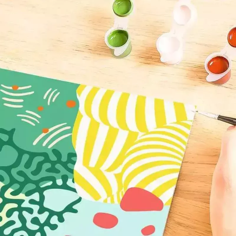 Zestaw do malowania Ravensburger CreArt - Organic Vibes (zestaw artystyczny)