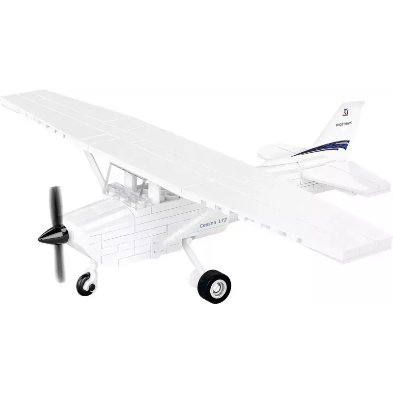 Zabawka konstrukcyjna Cobi Cessna 172 Skyhawk biały zestaw konstrukcyjny