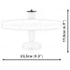 Zabawka konstrukcyjna Cobi Cessna 172 Skyhawk biały zestaw konstrukcyjny