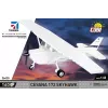 Zabawka konstrukcyjna Cobi Cessna 172 Skyhawk biały zestaw konstrukcyjny