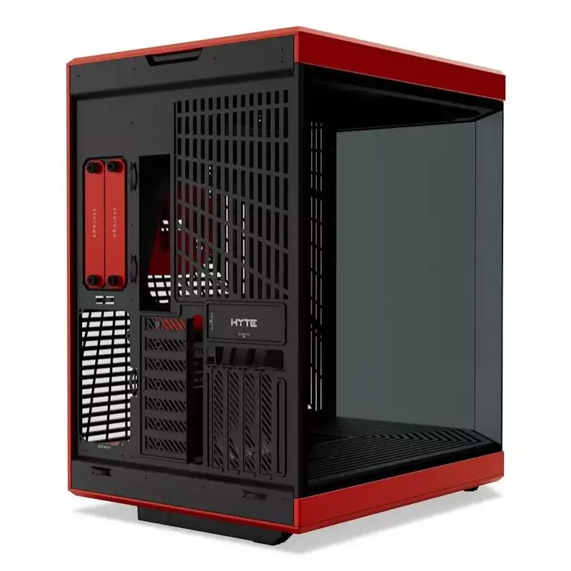 Obudowa PC HYTE Y70 Midi Tower Czarna, Czerwona